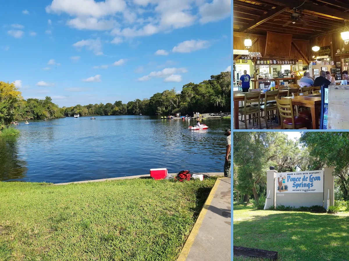 Pancakes at De Leon Springs